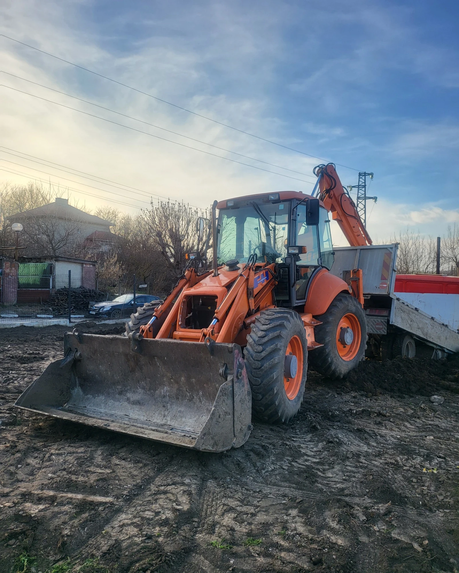 Багер FIAT Hitachi Hitachi, снимка 4 - Индустриална техника - 54167284