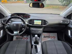 Peugeot 308 1.6HDI 120hp * НАВИ * КЛИМАТРОНИК * EURO 6 * , снимка 13