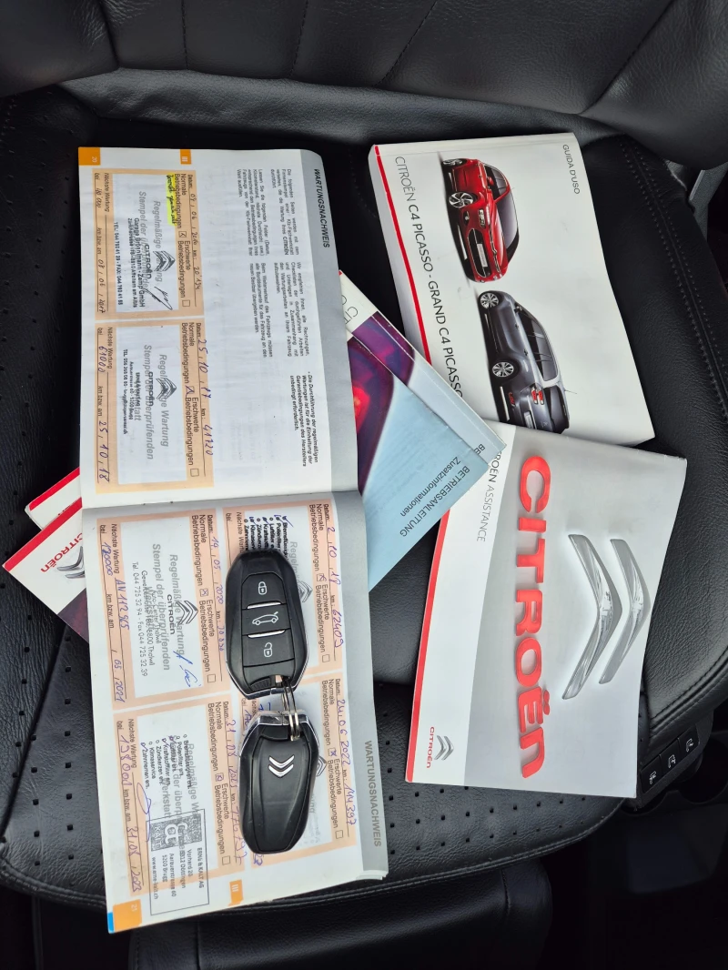 Citroen C4 Picasso 2.0HDI/UMBRELLA, снимка 16 - Автомобили и джипове - 52395628