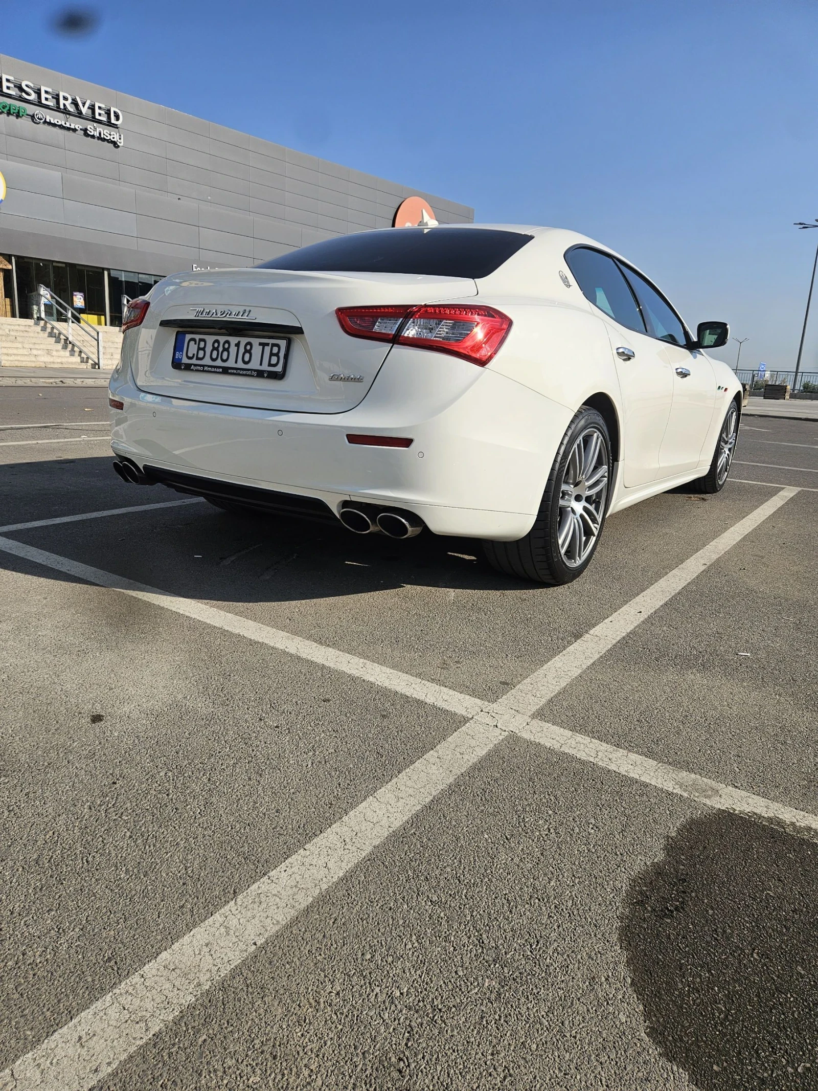 Maserati Ghibli пълна сервизна история, вс.платено, снимка 6 - Автомобили и джипове - 53882142