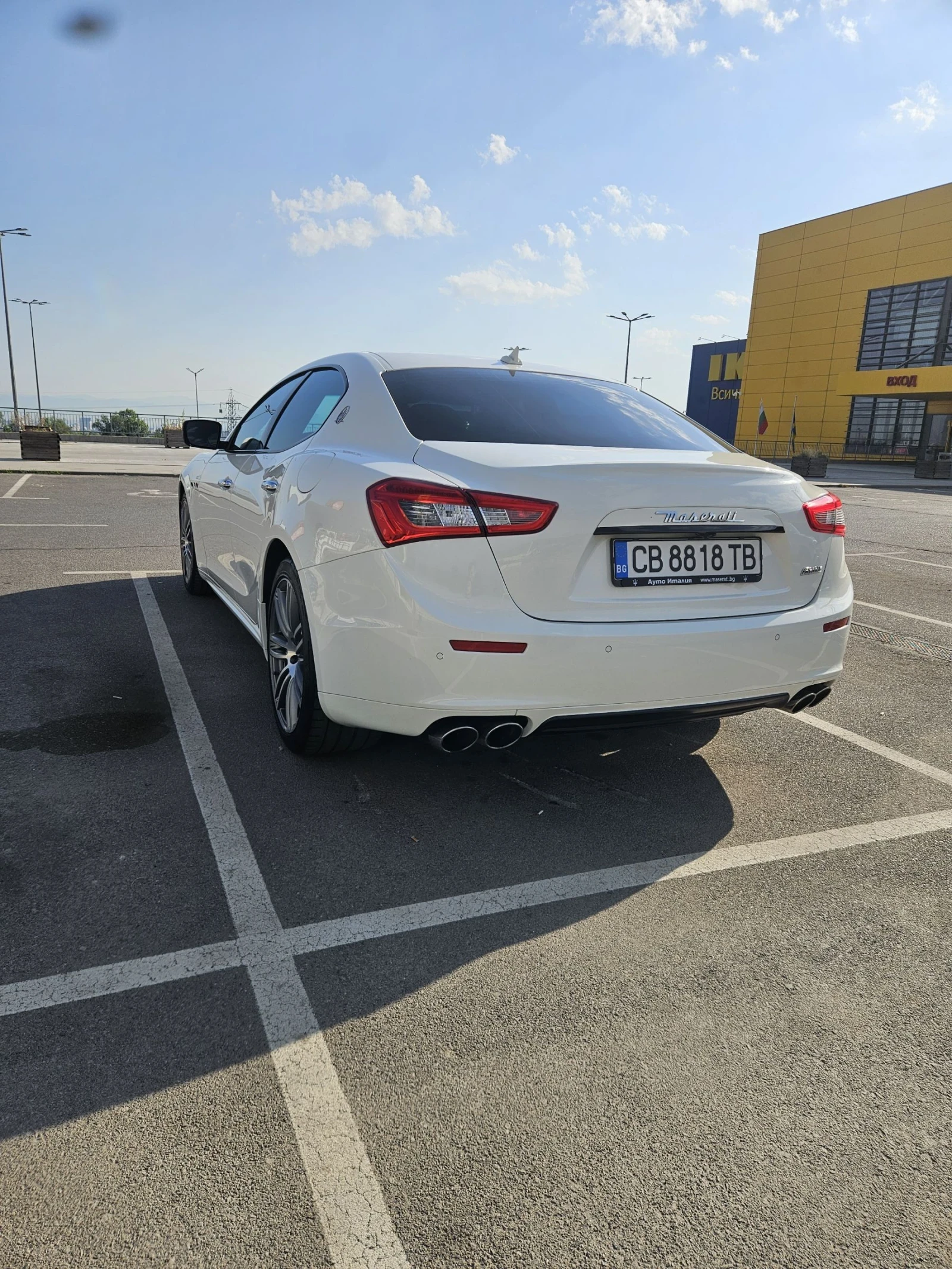 Maserati Ghibli пълна сервизна история, вс.платено, снимка 7 - Автомобили и джипове - 53882142