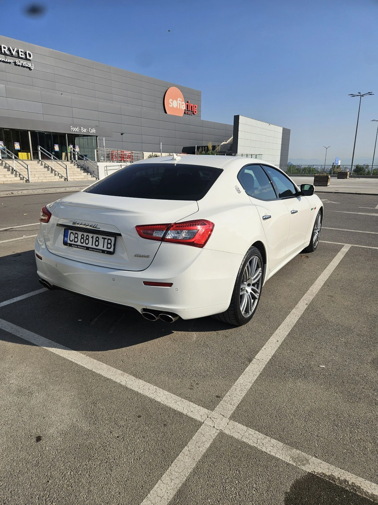 Maserati Ghibli пълна сервизна история, вс.платено, снимка 5 - Автомобили и джипове - 53882142
