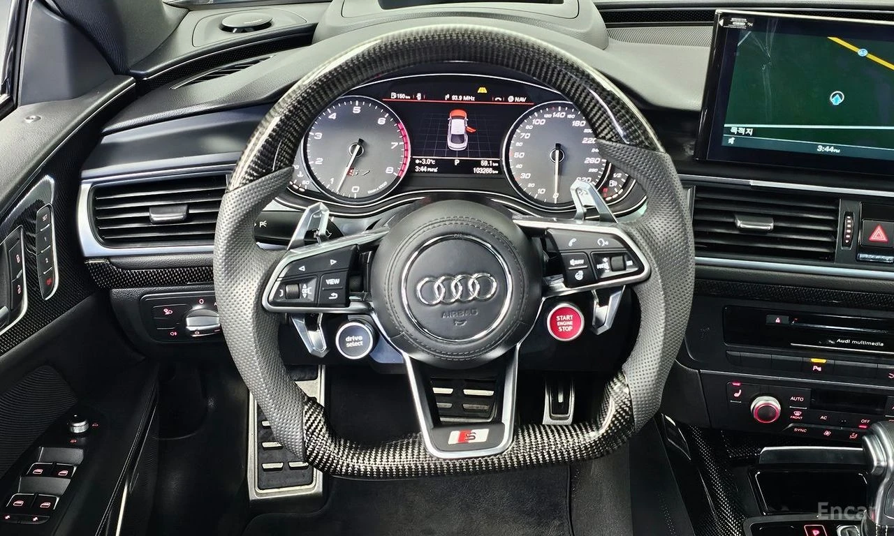 Audi S7 * 4.0TFSI* QUATTRO* ПОДГРЕВ* ШИБИДАХ* HEAD-UP* , снимка 13 - Автомобили и джипове - 54488757