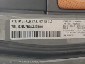 Jeep Grand cherokee SRT  CARFAX - 40900 € / 79993.45 лв. - 40422548 7