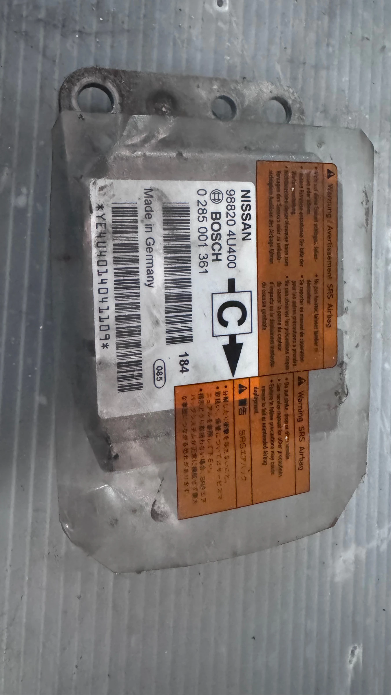 Airbag  /  /  a Nissan Almera Tino - 988204U400 /  0285001361 | Mobile.bg   1