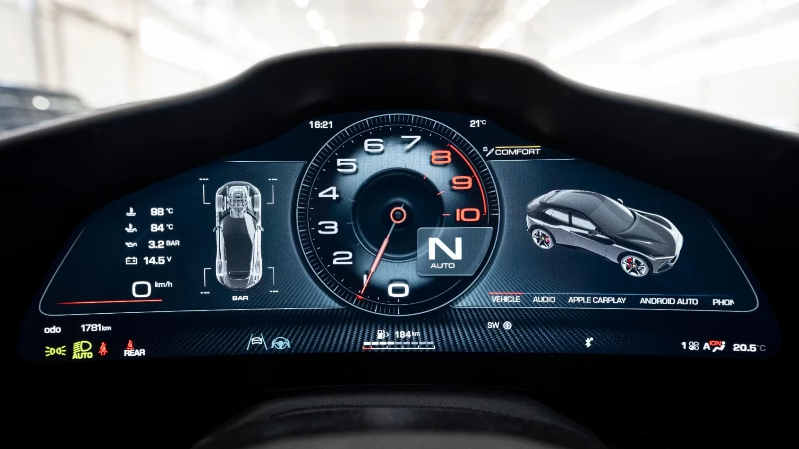 Ferrari Purosangue 6.5 V12/ MATRIX / PANORAMA / 360 / AIR /  | Mobile.bg � ����������� 8