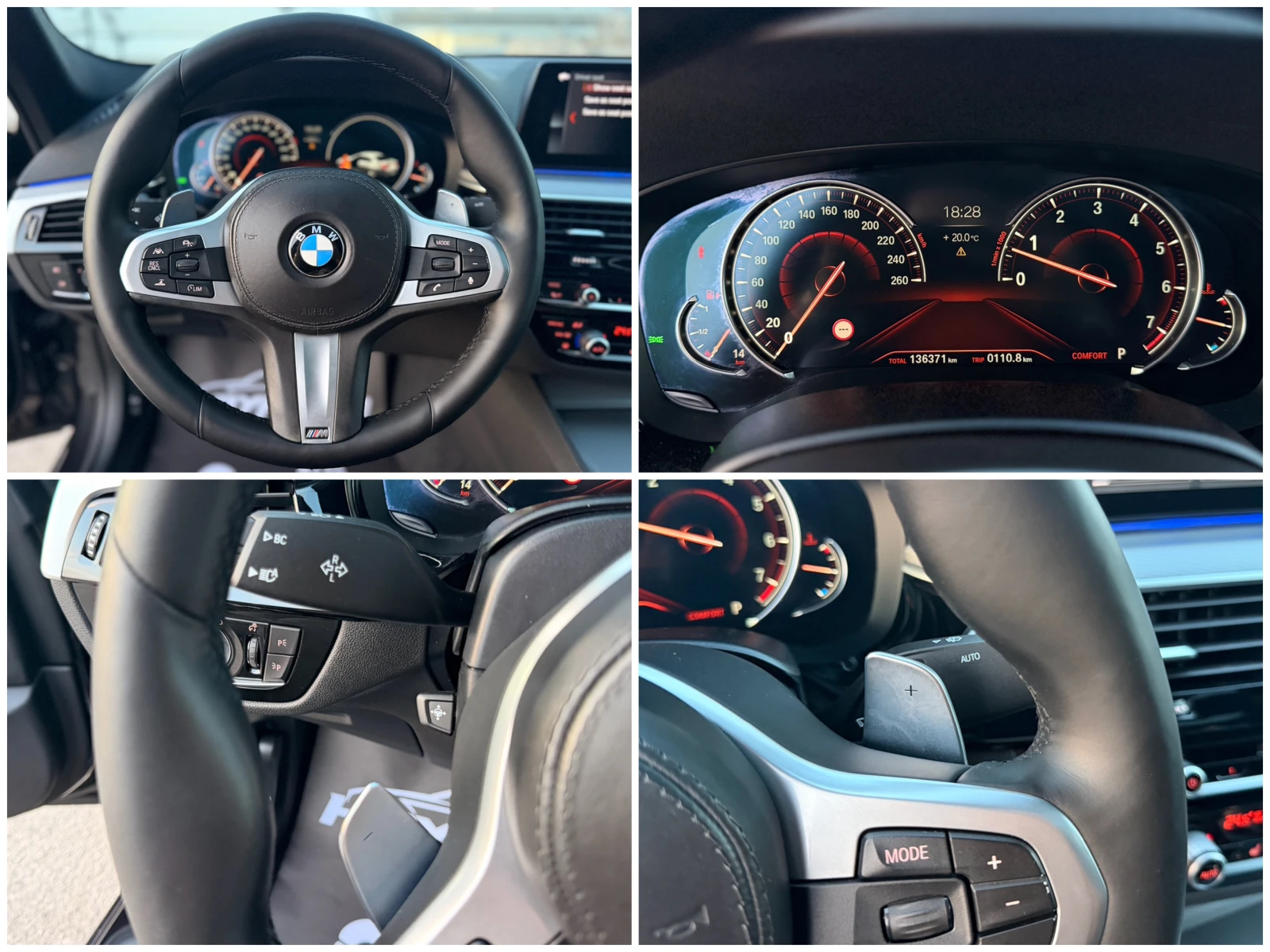 BMW 540 i= B58= Individual= M-performance= HUD= Soft Close | Mobile.bg � ����������� 15