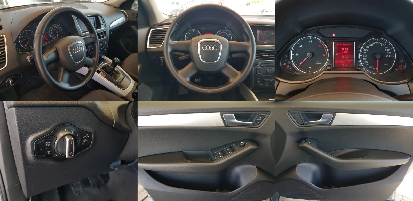 Audi Q5 QUATTRO 2.0 TDI-170 к.с. 6 скорости ЛИЗИНГ, снимка 13 - Автомобили и джипове - 54865317