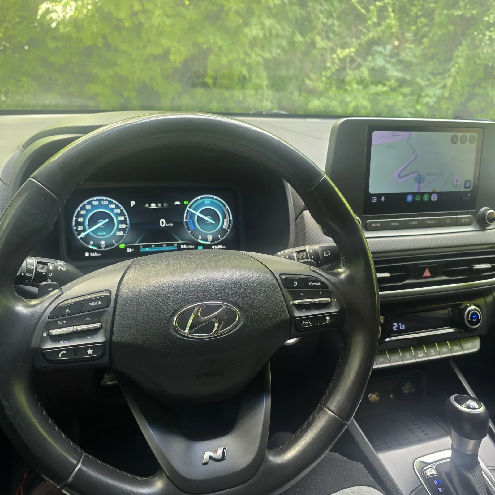 Hyundai Kona 1.6 GDi Hybrid , снимка 7 - Автомобили и джипове - 55241507
