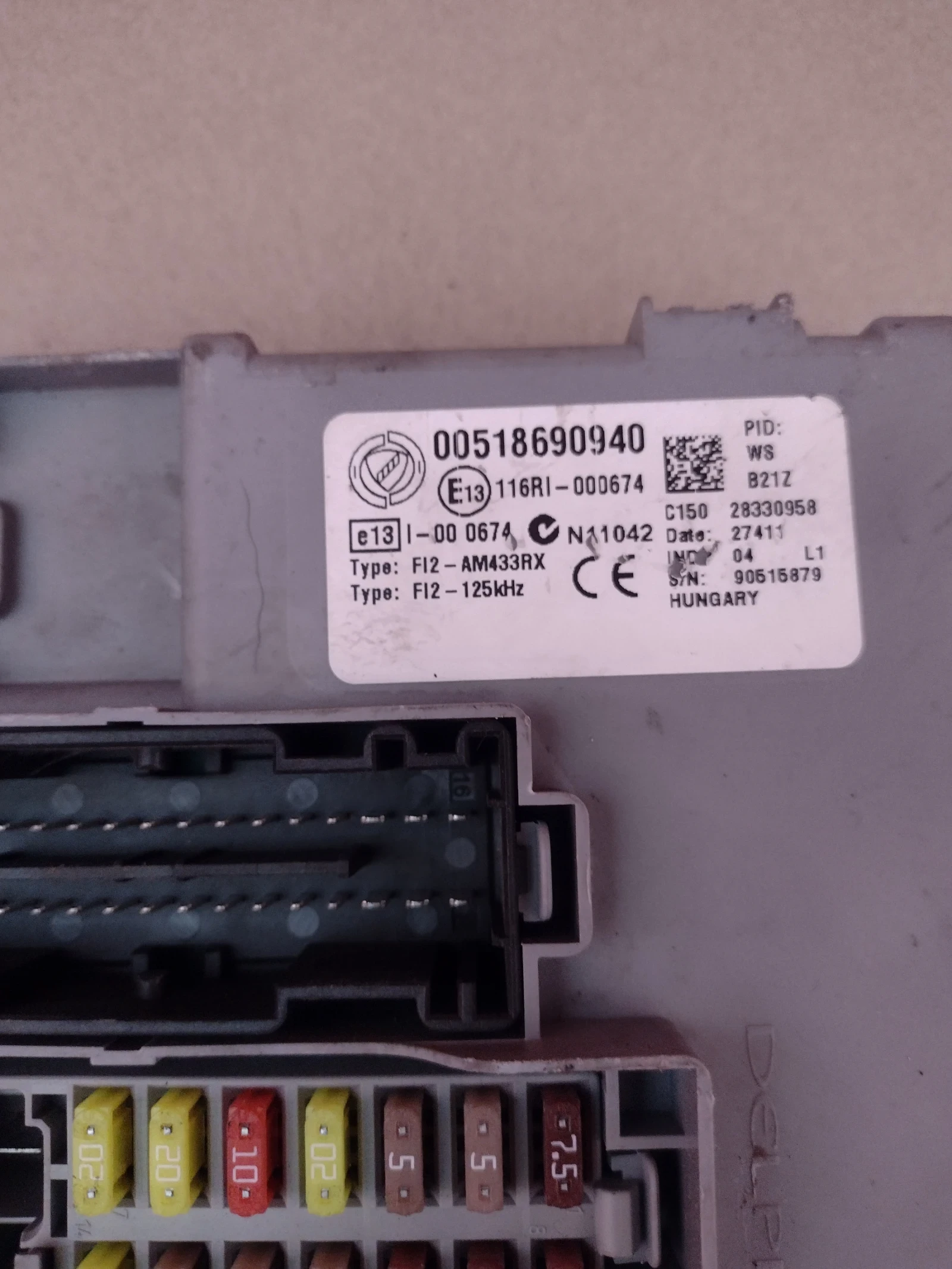 00518690940 ������� ����� FIAT PUNTO 28330958   116RI-000674 | Mobile.bg � ����������� 2