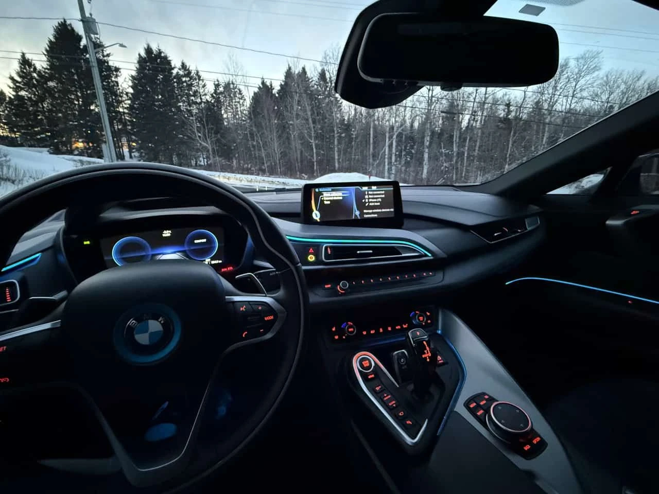 BMW i8  CARFAX /CAMERA/ ПОДГРЕВИ, снимка 13 - Автомобили и джипове - 53818051