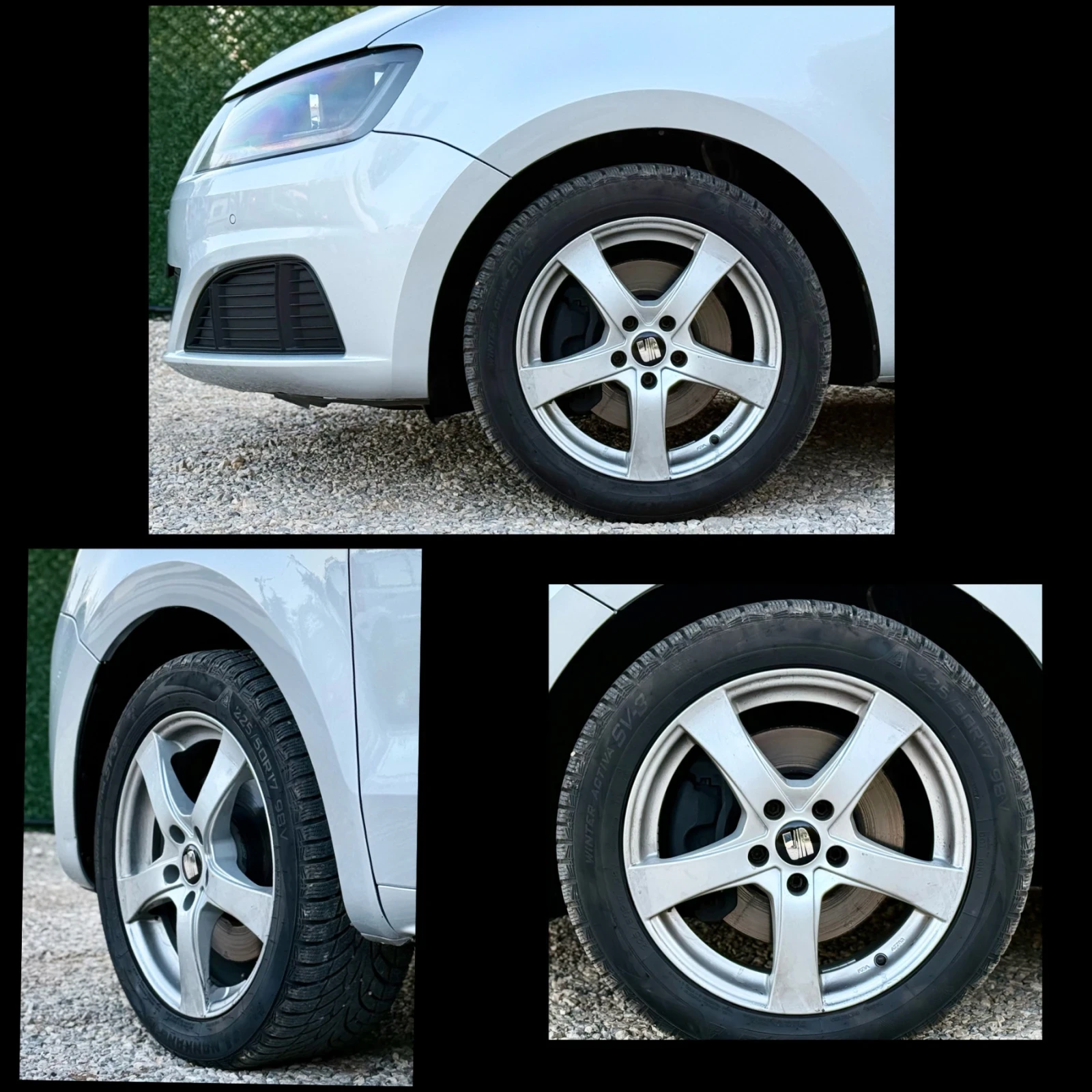 Seat Alhambra 2.0TDi 7местен* EURO 5, снимка 9 - Автомобили и джипове - 54299751