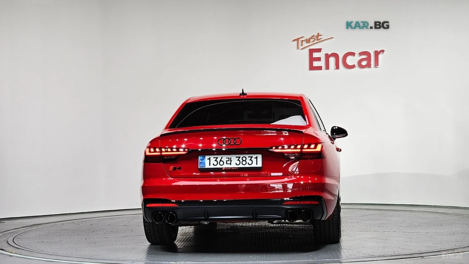 Audi S4 S SPORT PACKAGE/ADAPTIVE SUSPENSION/DISTRONIC/B&O, снимка 4 - Автомобили и джипове - 54786134