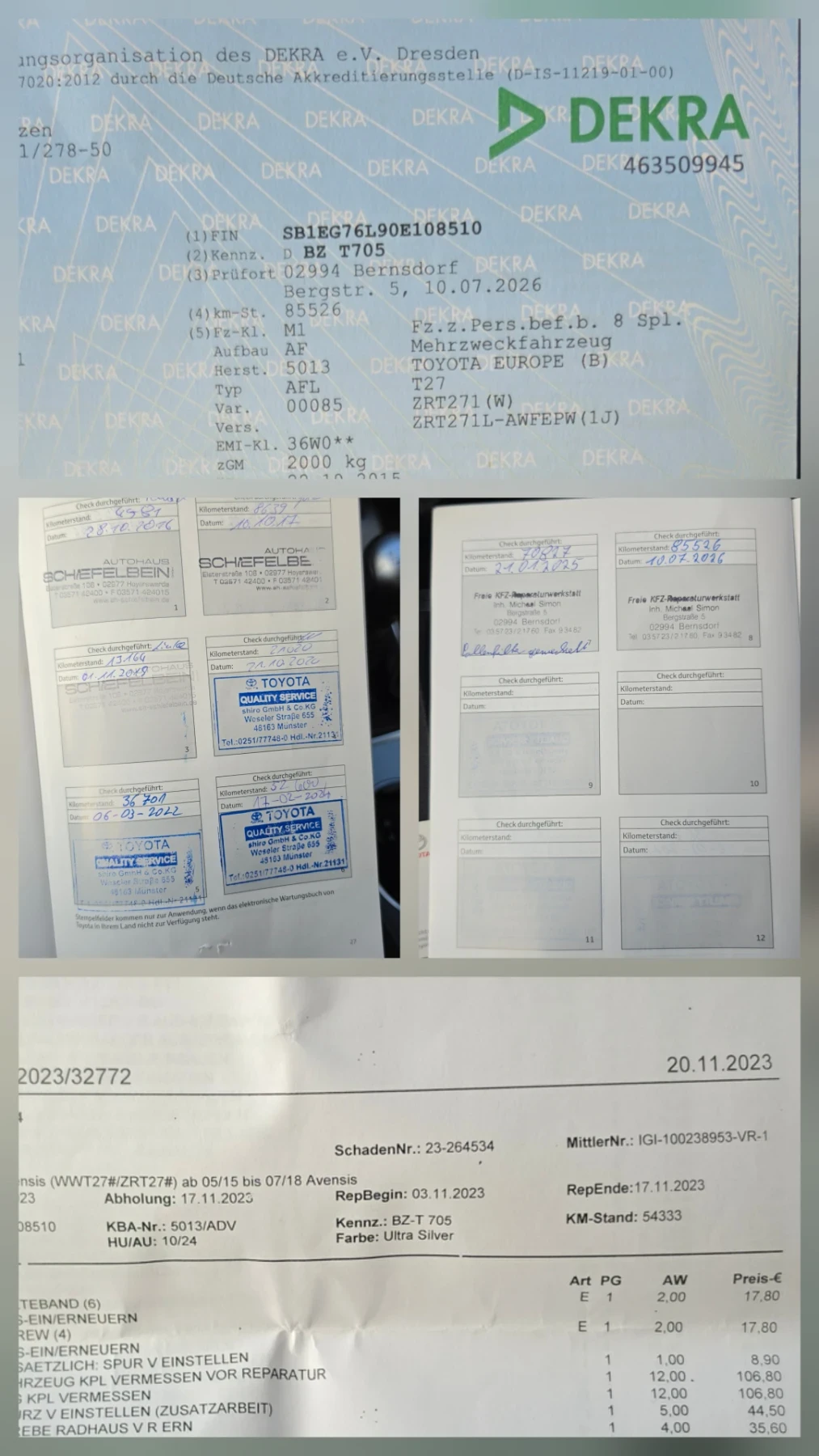 Toyota Avensis 1.8 * 86.000км* като нова, снимка 17 - Автомобили и джипове - 56297674