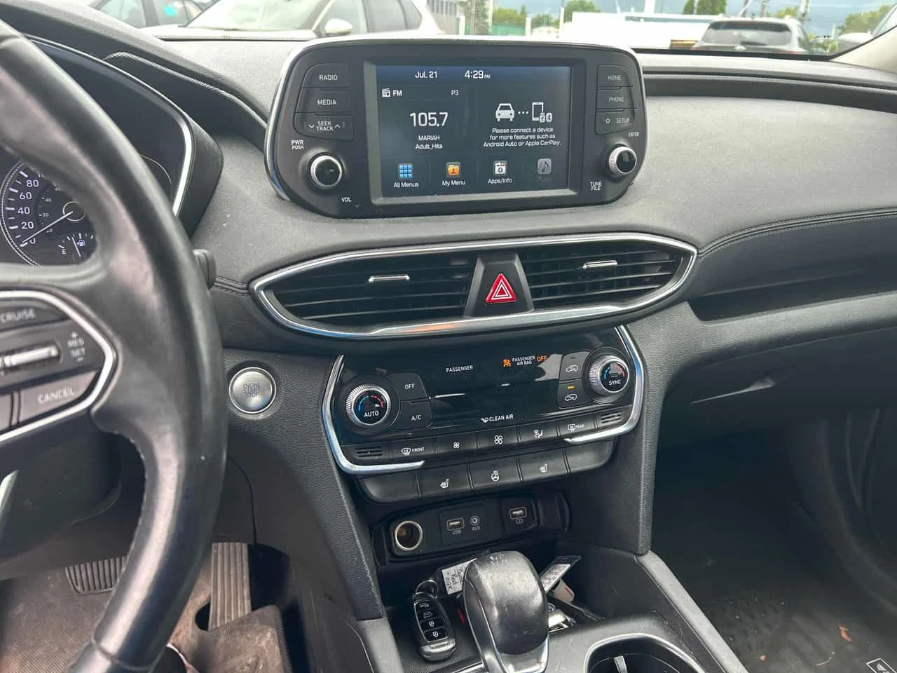 Hyundai Santa fe * Preferred * CARFAX * ЦЕНА ДО БГ, снимка 8 - Автомобили и джипове - 55472127