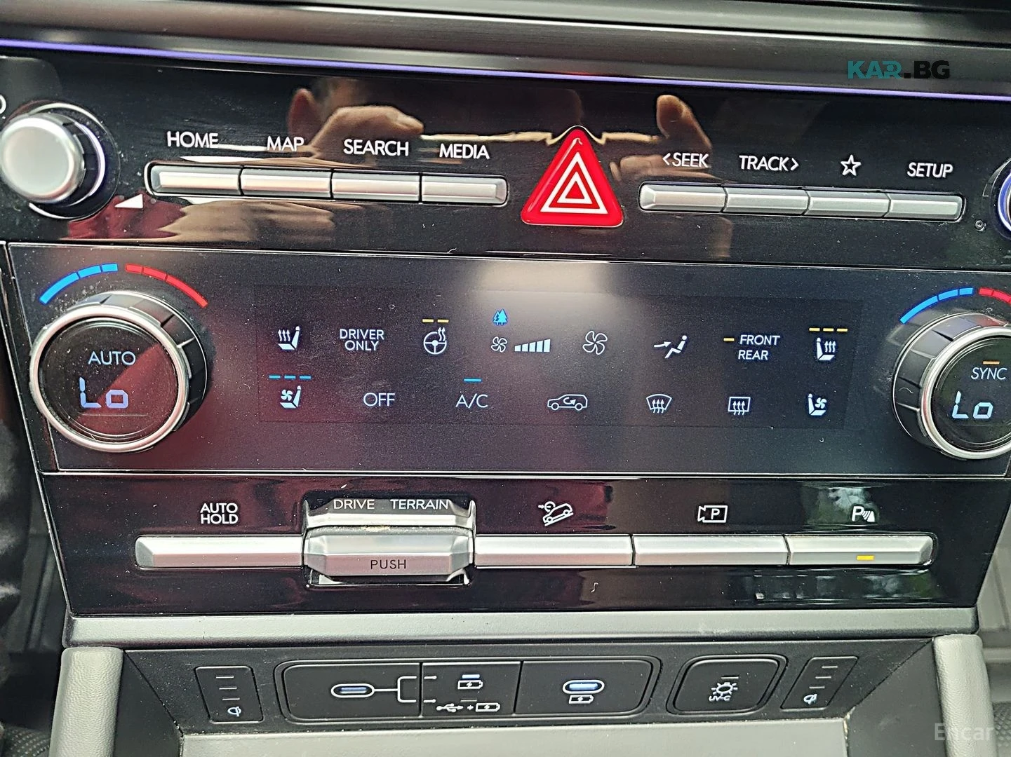Hyundai Santa fe 1.6 HEV Calligraphy 4x4* DISTRONIC* МАСАЖ* 360* , снимка 13 - Автомобили и джипове - 55900071