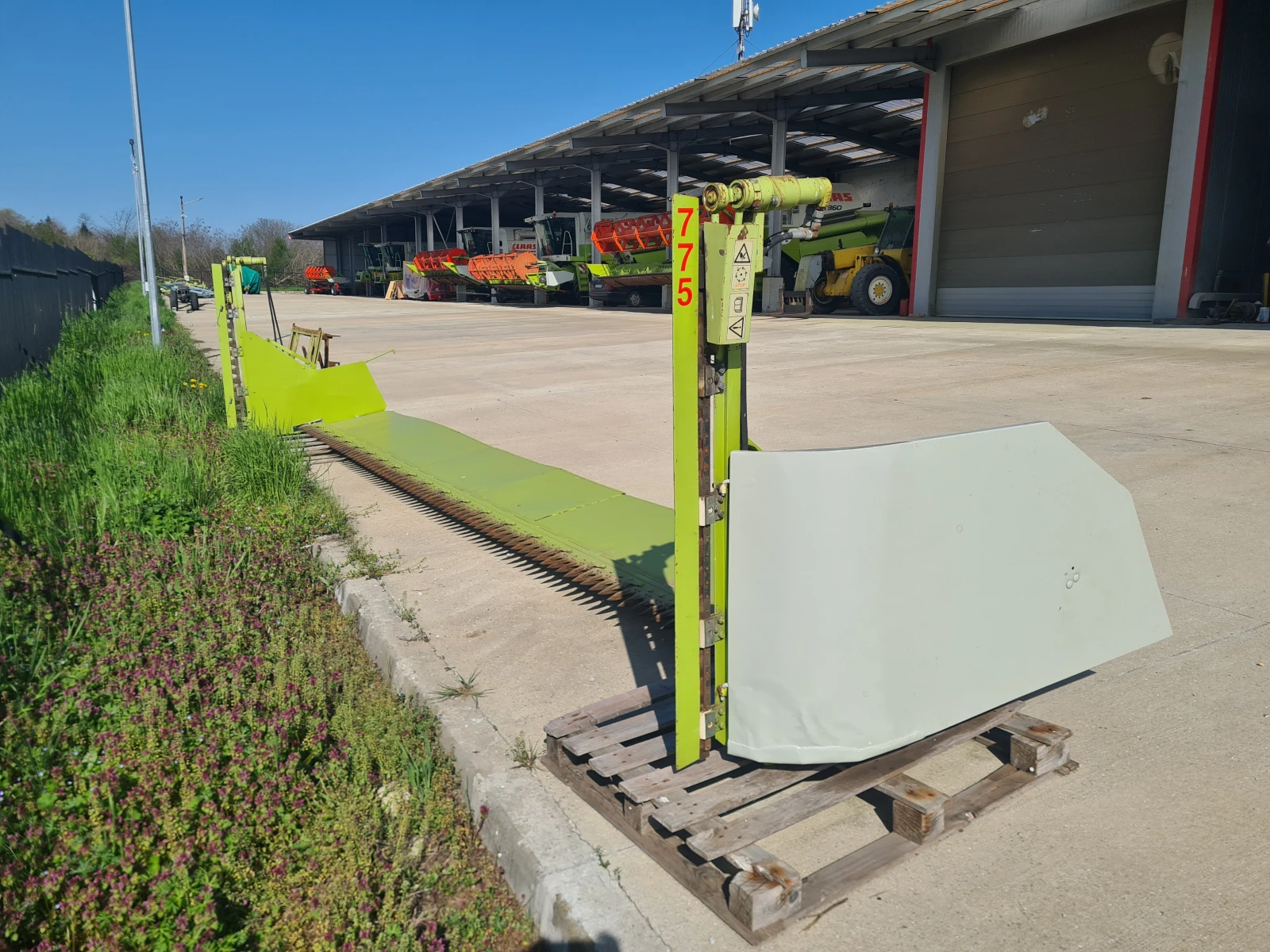 Хедер Claas Рапично устройство, снимка 2 - Селскостопанска техника - 50007106