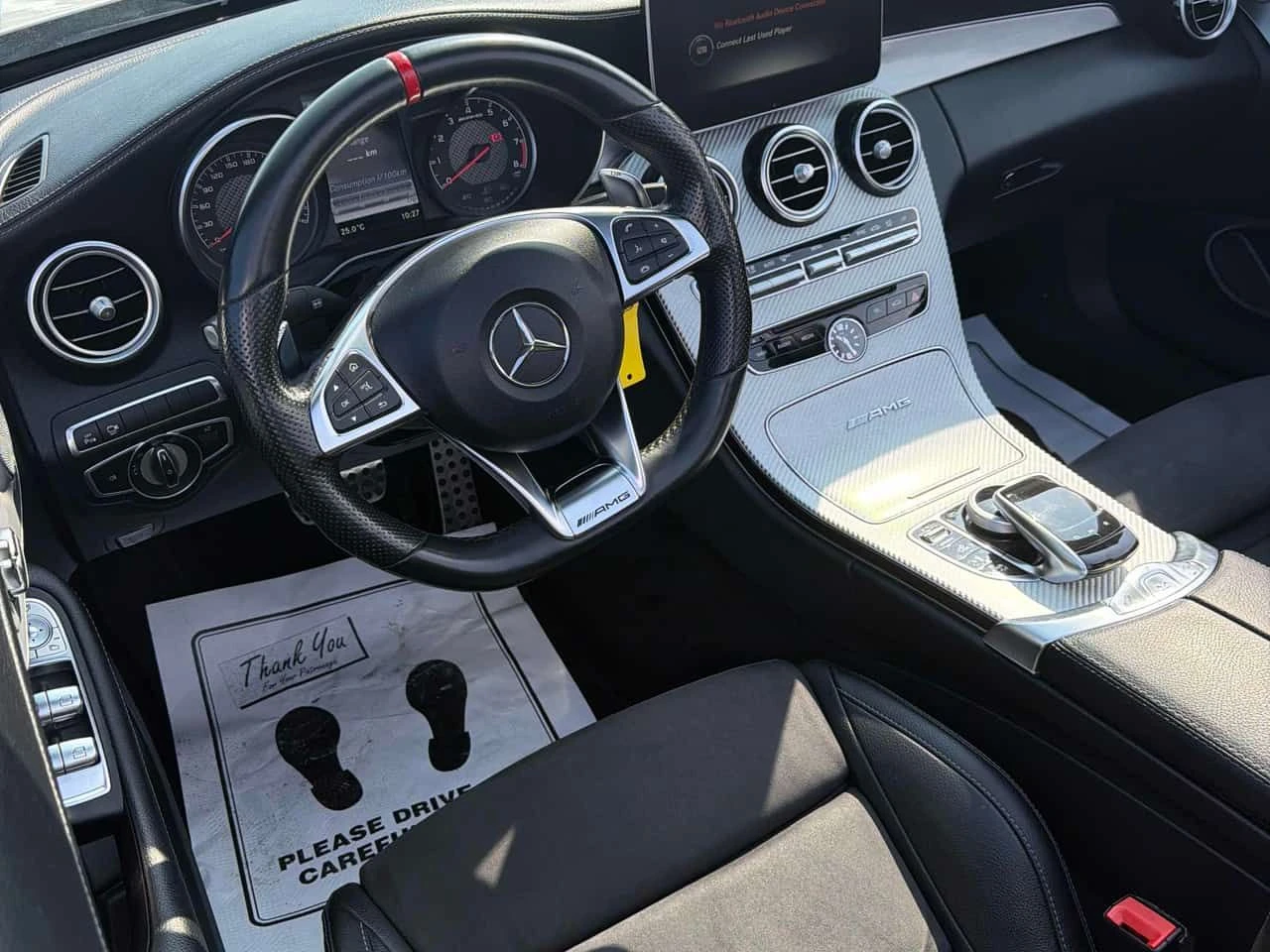 Mercedes-Benz C 63 AMG /360/BURMESTER/КЛИП НА МОТОРА / CARFAX/АВТОКРЕДИТ, снимка 5 - Автомобили и джипове - 55650724
