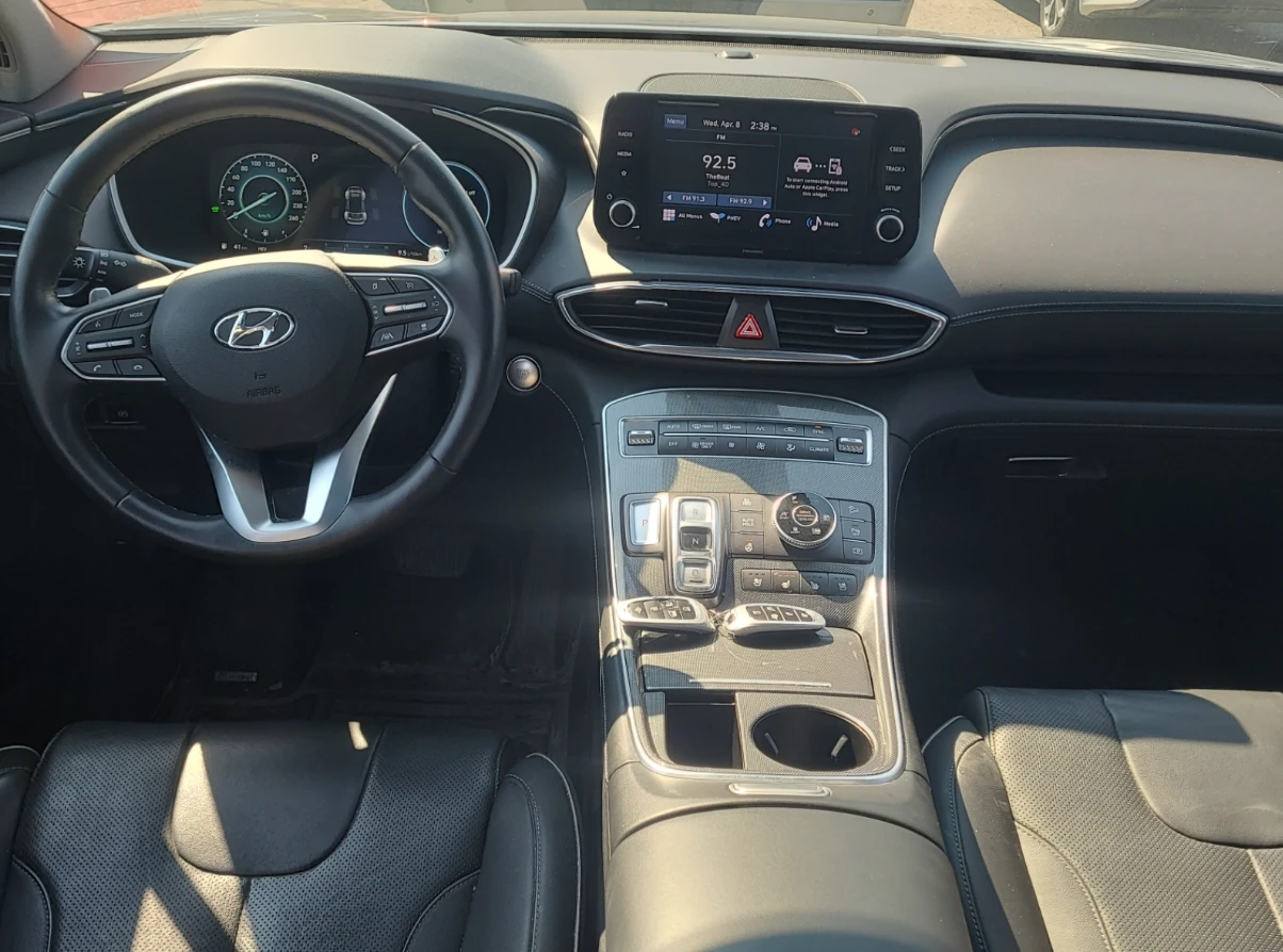 Hyundai Santa fe Luxury* Подгрев* Камера* Пано* Асистенти, снимка 5 - Автомобили и джипове - 54610383