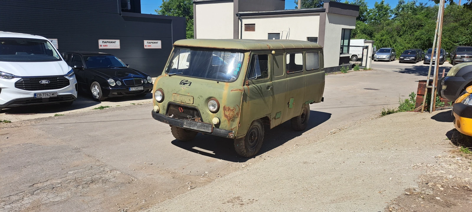 Uaz 452 прекратена регистрацияя