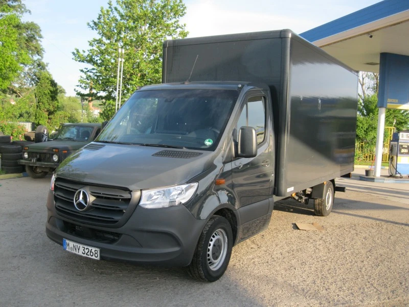 Mercedes-Benz Sprinter 316 фургон , падащ борд, снимка 1 - Бусове и автобуси - 45469683