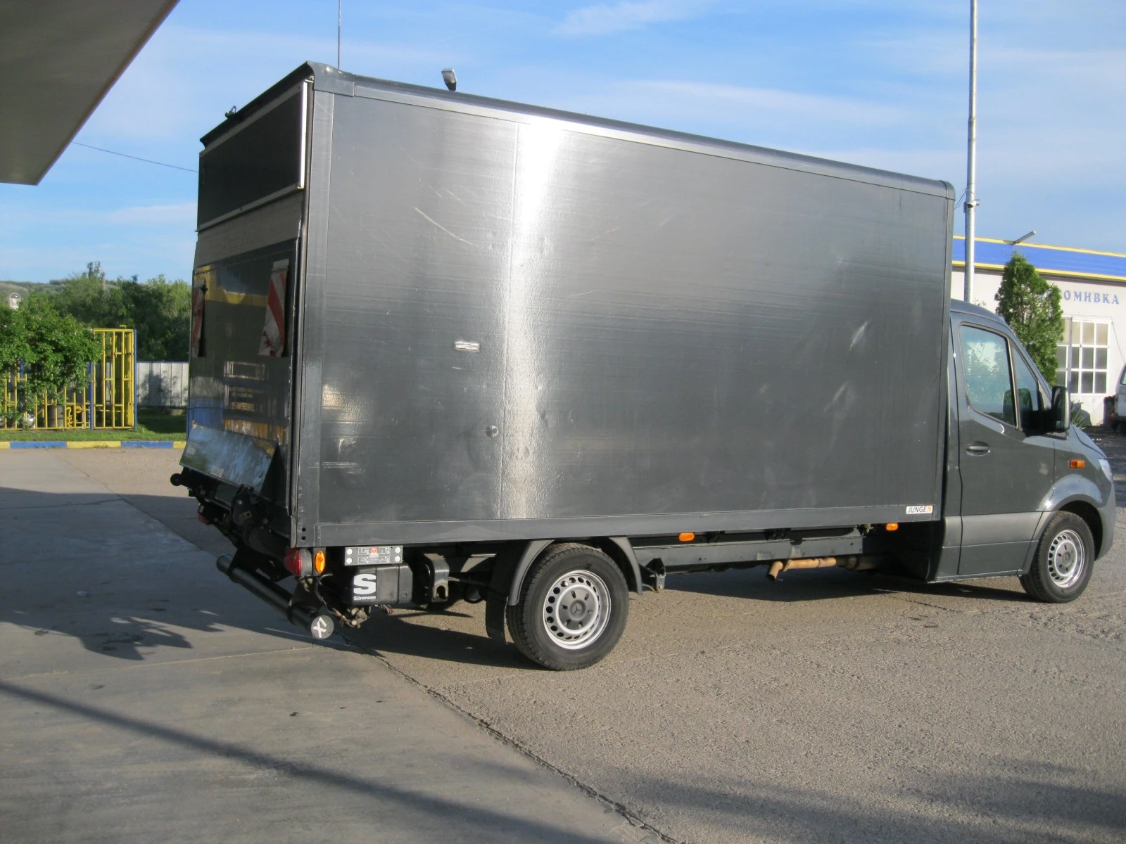 Mercedes-Benz Sprinter 316 фургон , падащ борд - изображение 4