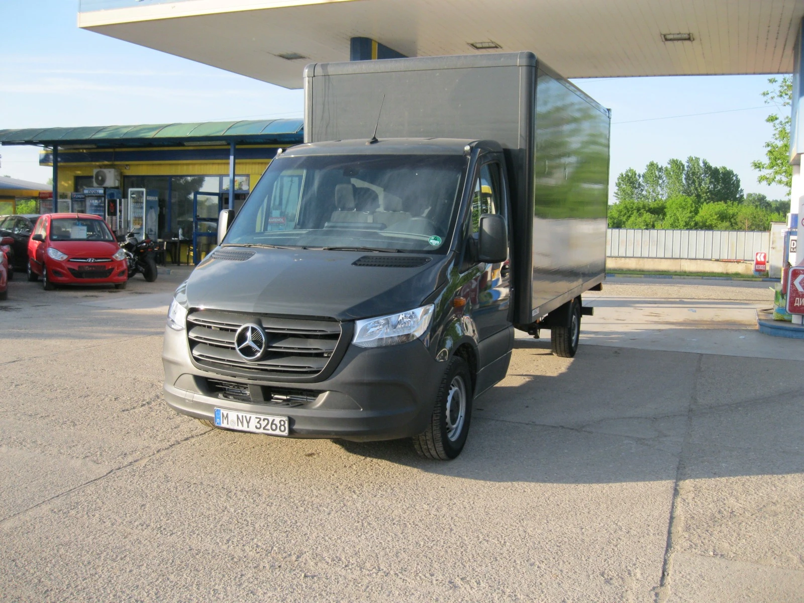 Mercedes-Benz Sprinter 316 фургон , падащ борд - изображение 3