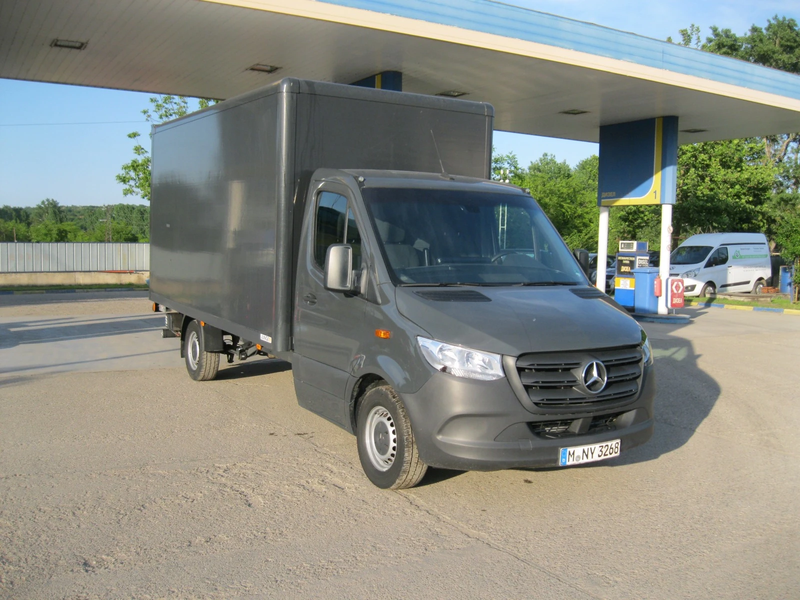 Mercedes-Benz Sprinter 316 фургон , падащ борд - изображение 2