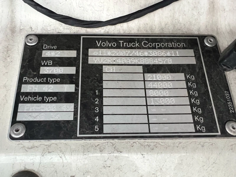 Volvo Fh 500 retarder, снимка 16 - Камиони - 49386824