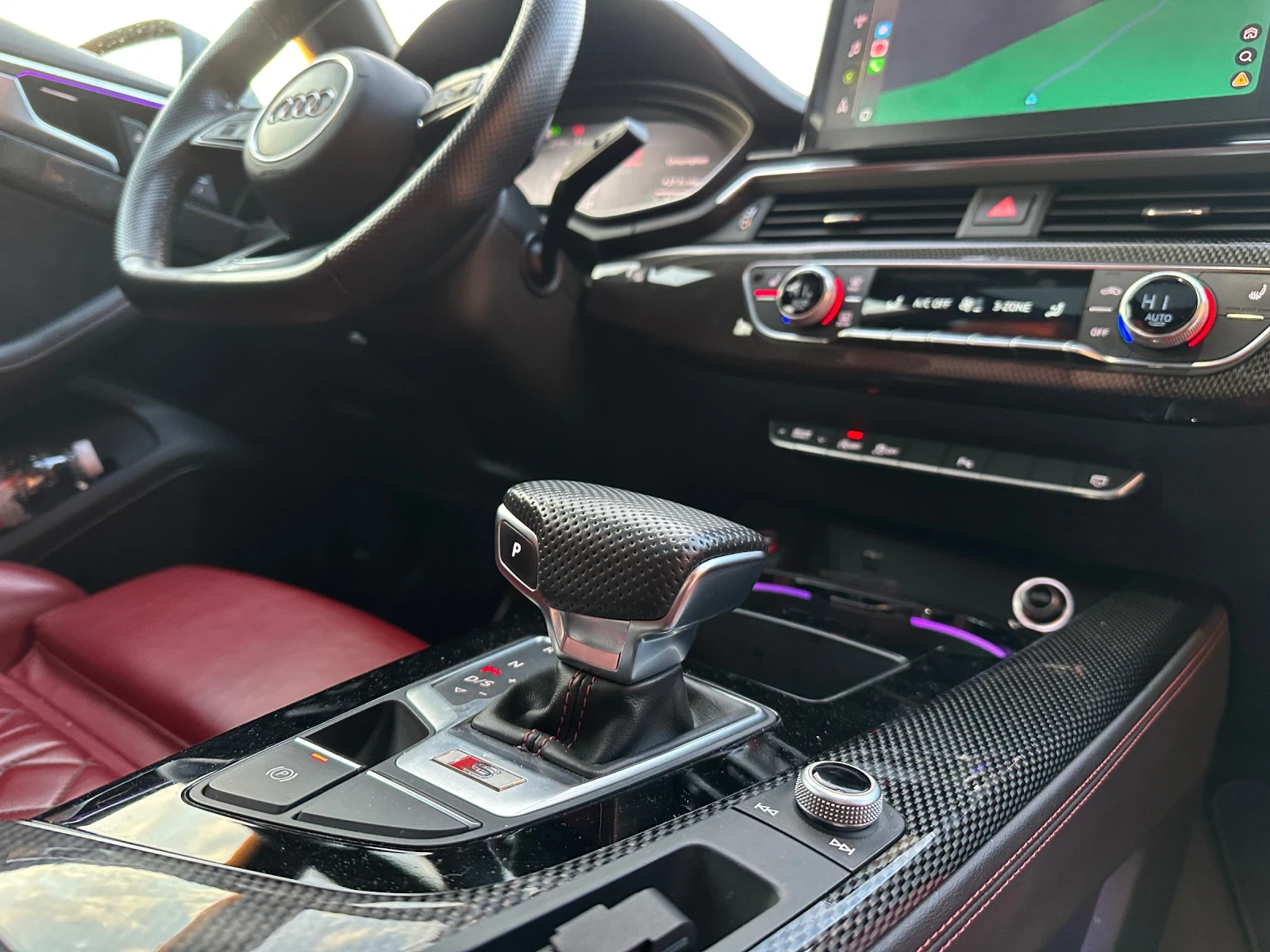 Audi S5 3.0TFSI MATRIX PANO RED NAPPA BANG 45K KM - изображение 9