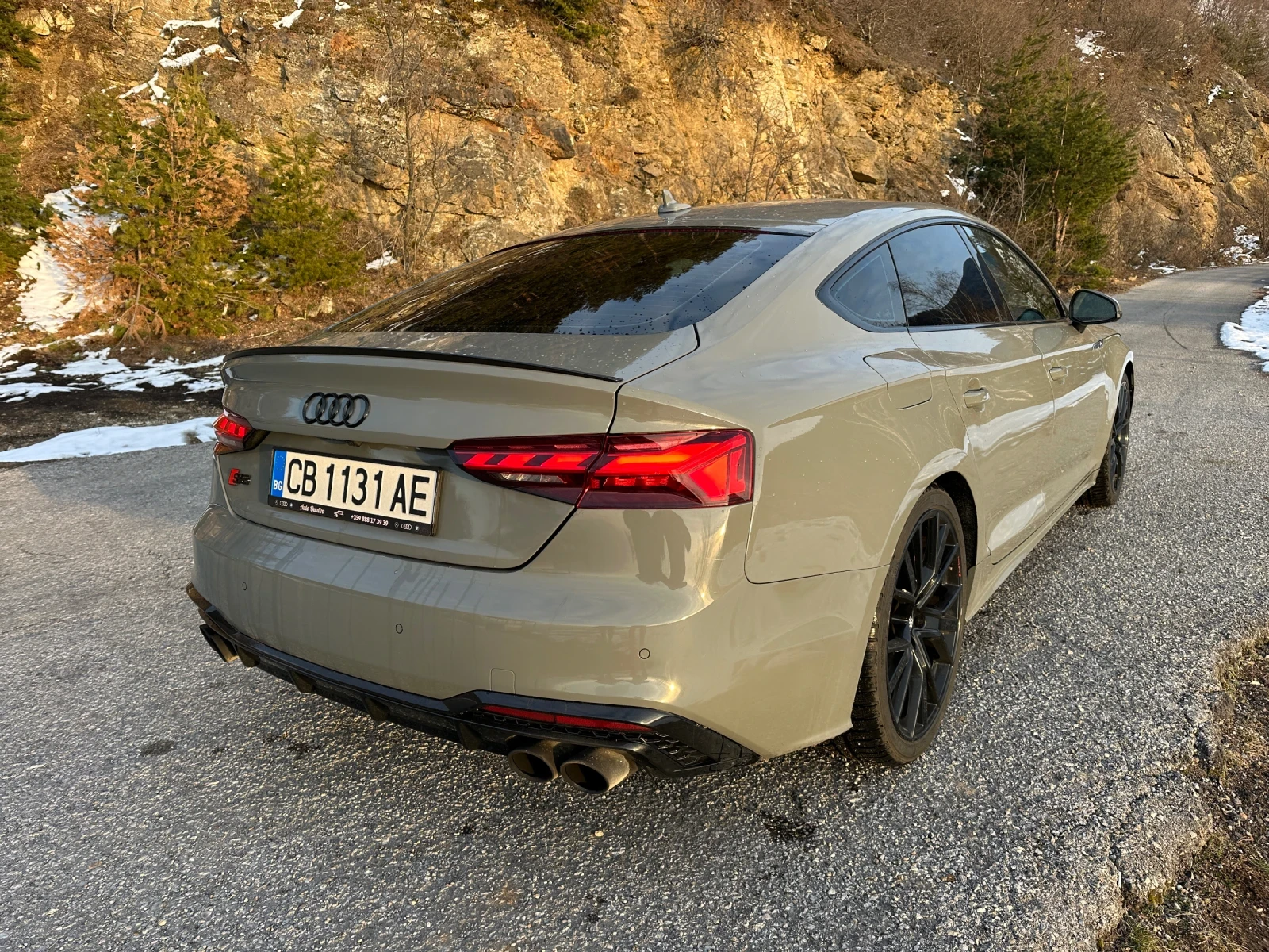 Audi S5 3.0TFSI MATRIX PANO RED NAPPA BANG 45K KM | Mobile.bg   12