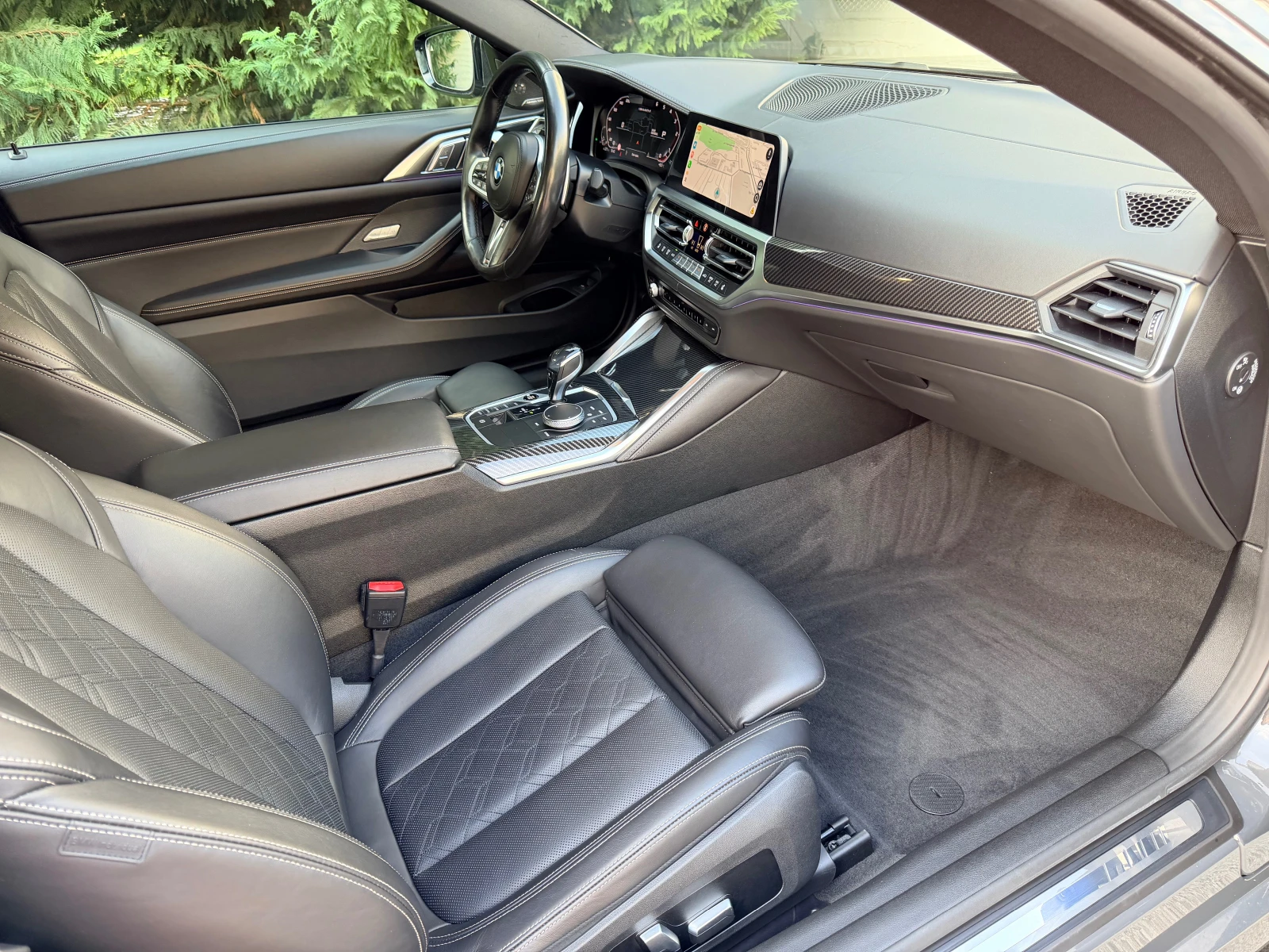 BMW 440 D XDrive DISTRONIK OBDUHVANE PODGREV FULL KEYLESS , снимка 10 - Автомобили и джипове - 53759196