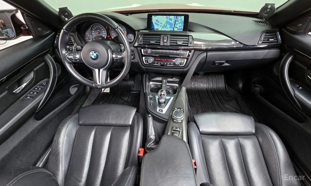 BMW M4 ПОДГРЕВИ * ПАНО * KEYLESS * АВТОКРЕДИТ  * H/K, снимка 11 - Автомобили и джипове - 55189010