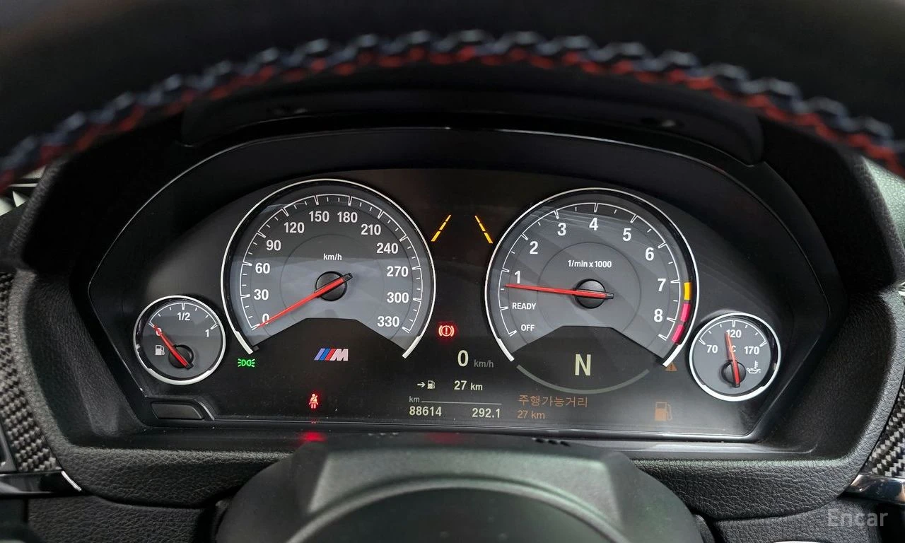 BMW M4 ПОДГРЕВИ * ПАНО * KEYLESS * АВТОКРЕДИТ  * H/K, снимка 12 - Автомобили и джипове - 55189010