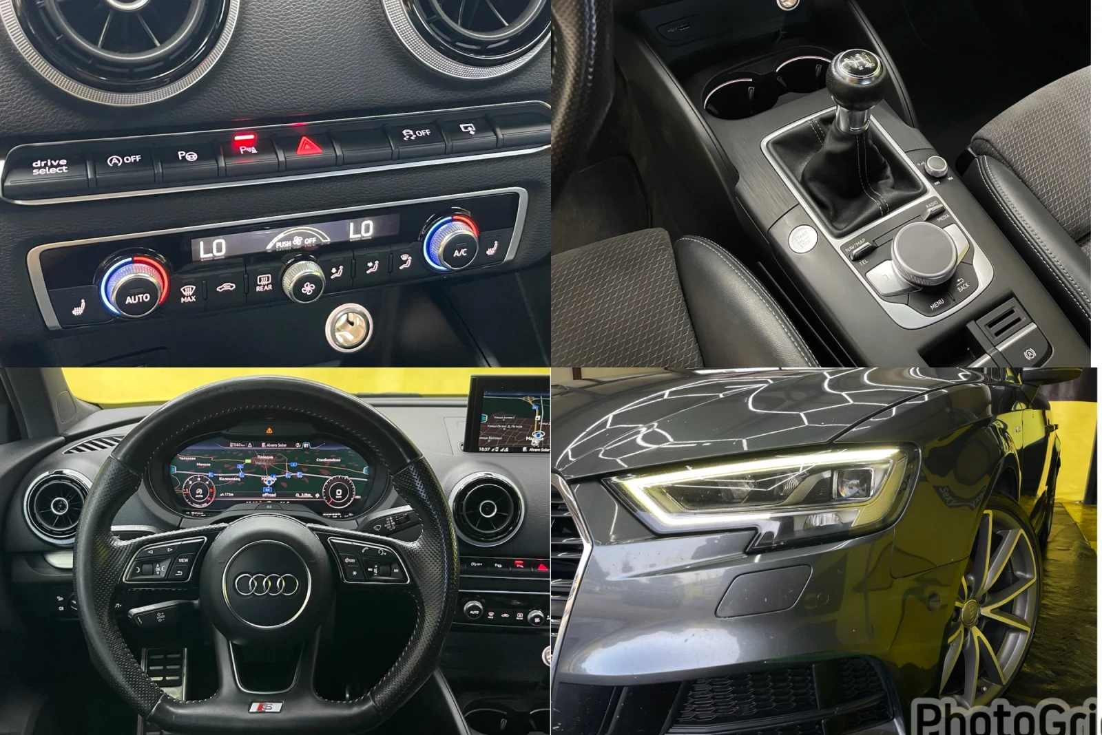 Audi A3 S-line Full led Digital , снимка 9 - Автомобили и джипове - 55904300