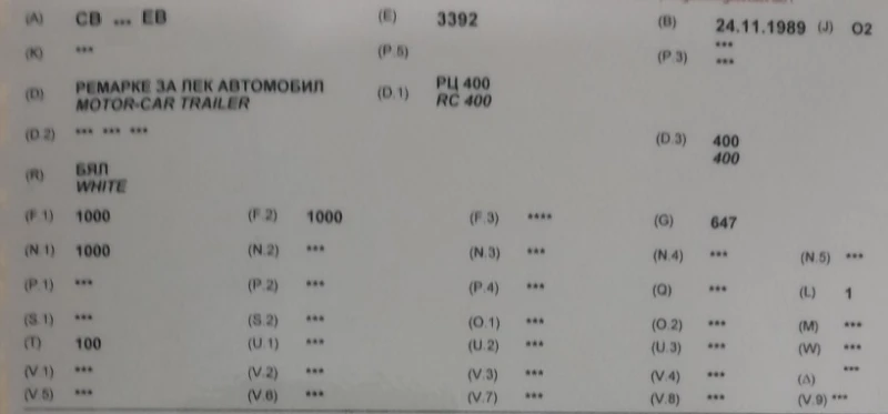 Каравана Други RC 400 TK, снимка 2 - Каравани и кемпери - 53096378