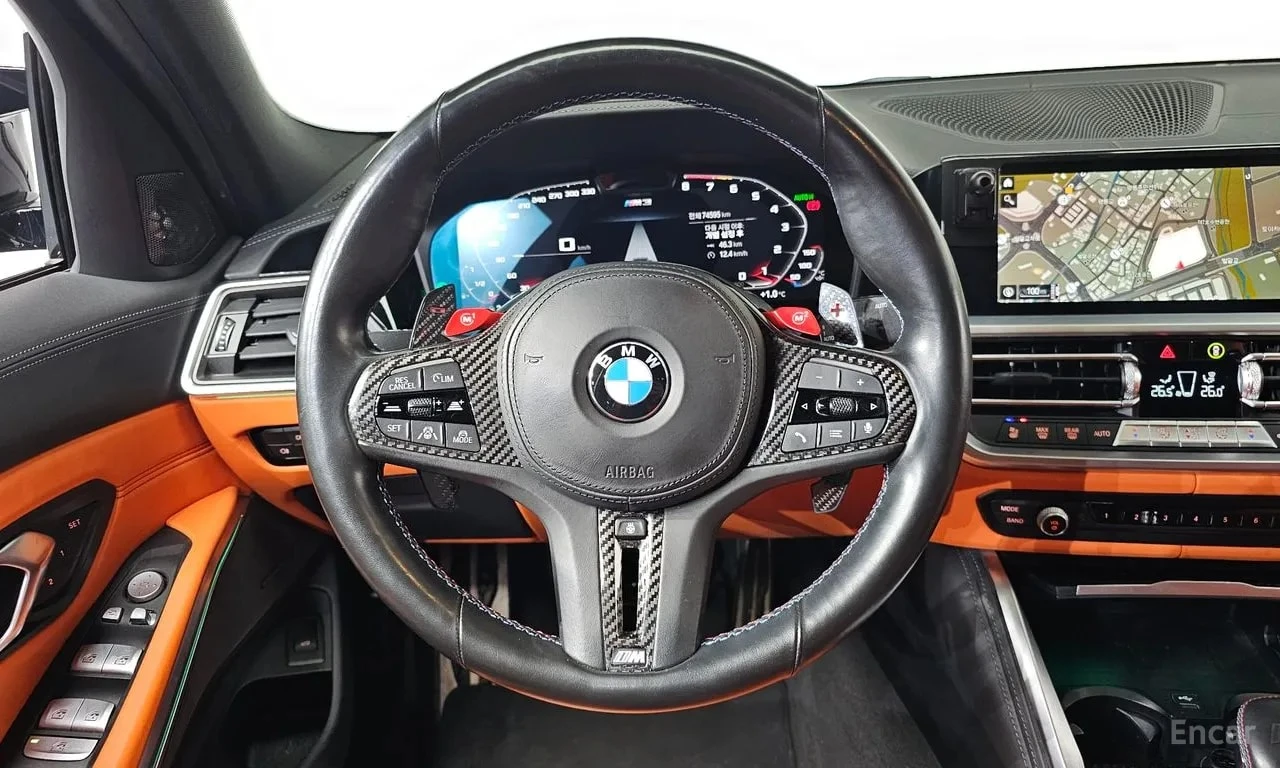 BMW M3 * Sedan Competition* ОБДУХВАНЕ* ПОДГРЕВИ* 360* , снимка 13 - Автомобили и джипове - 55940643