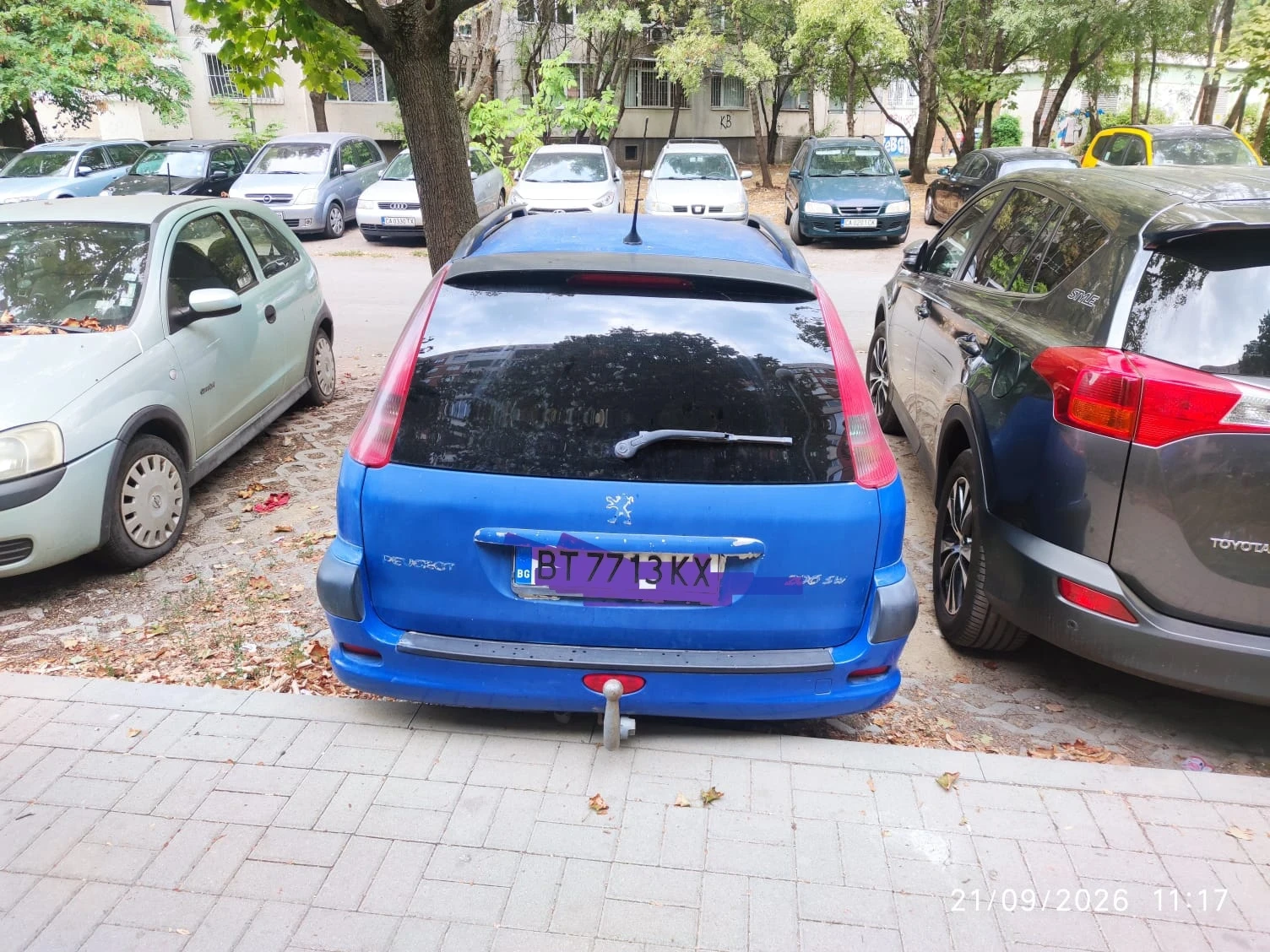 Peugeot 206 Инжекцион, снимка 3 - Автомобили и джипове - 56170650