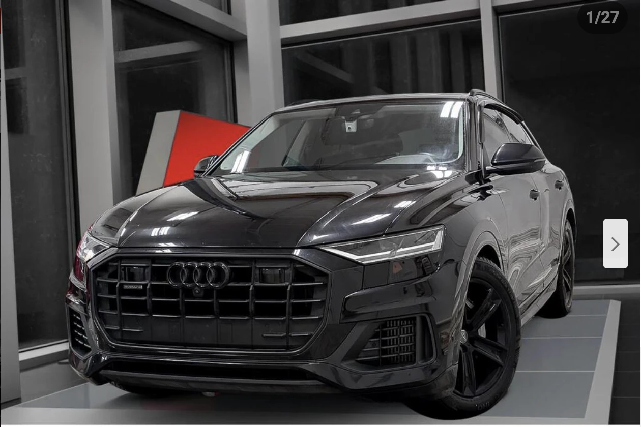 Audi Q8 MATRIX* BLACK* OPTIC* ОБДУХВАНЕ* 360КАМЕРА* , снимка 1