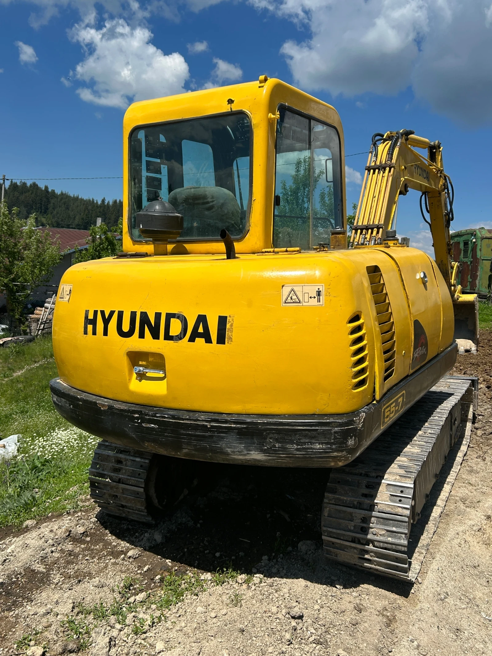 Багер Hyundai 55-7 - изображение 3