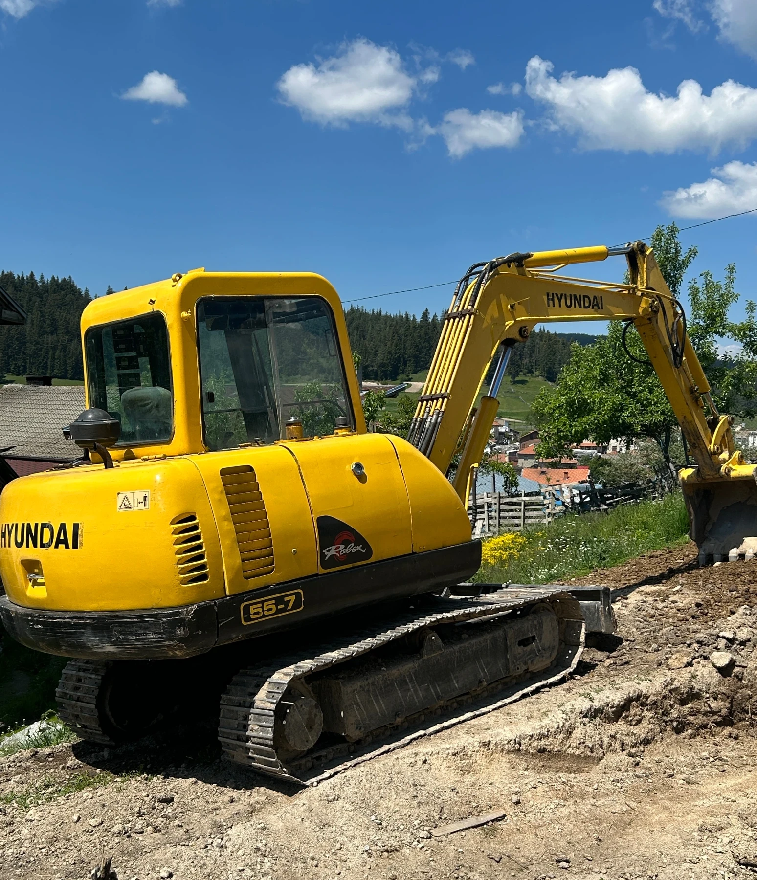 Багер Hyundai 55-7 - изображение 2