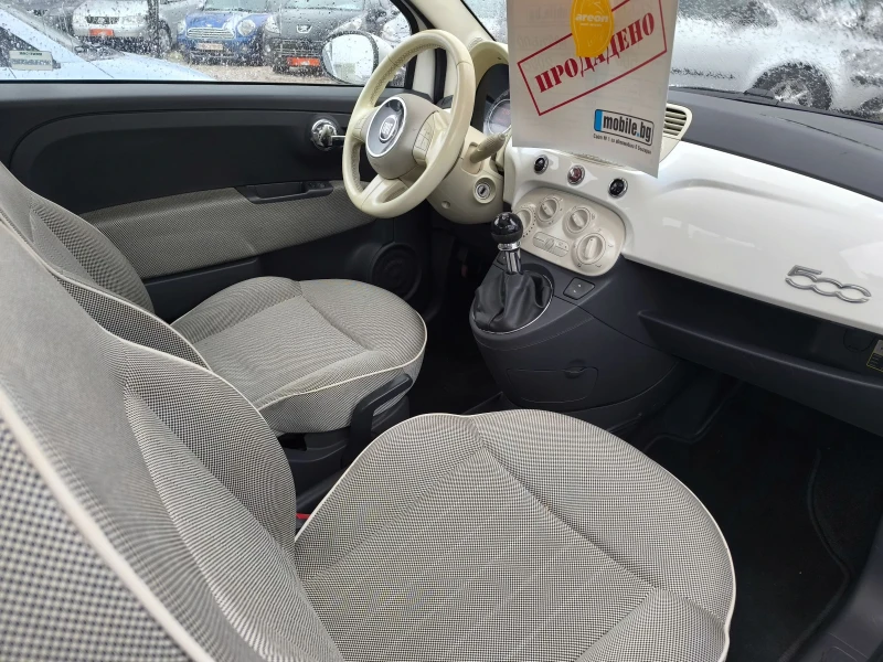 Fiat 500 1.2i panorama , снимка 7 - Автомобили и джипове - 47986385