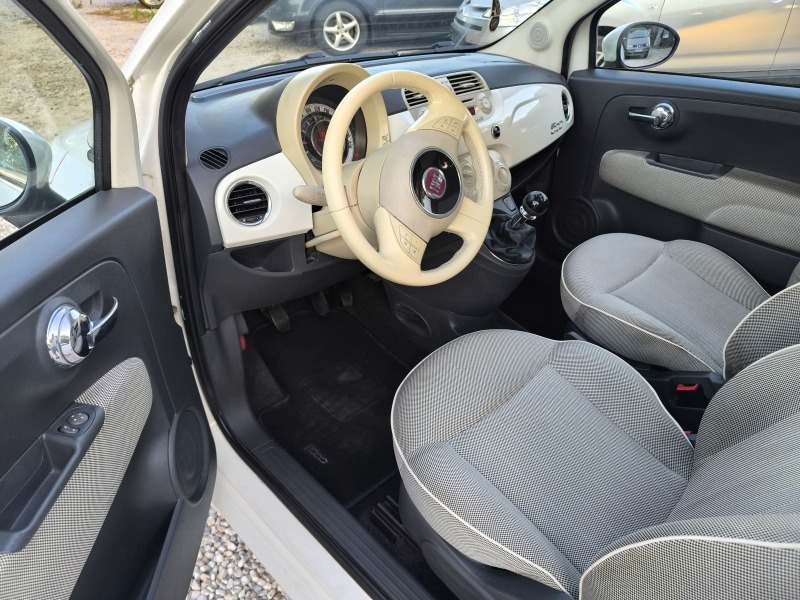 Fiat 500 1.2i panorama , снимка 5 - Автомобили и джипове - 46439036
