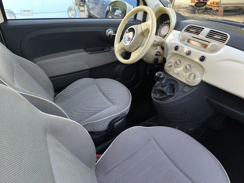 Fiat 500 1.2i panorama , снимка 6 - Автомобили и джипове - 47986385