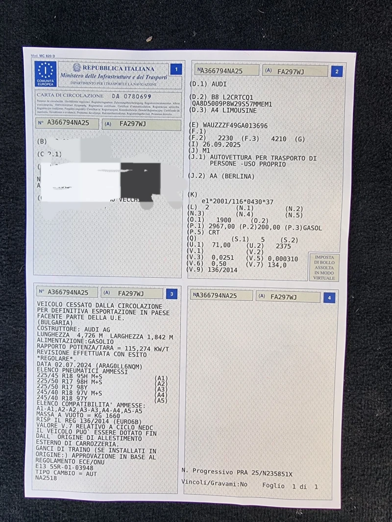 Audi A4 272кс 4х4, снимка 17 - Автомобили и джипове - 51831828