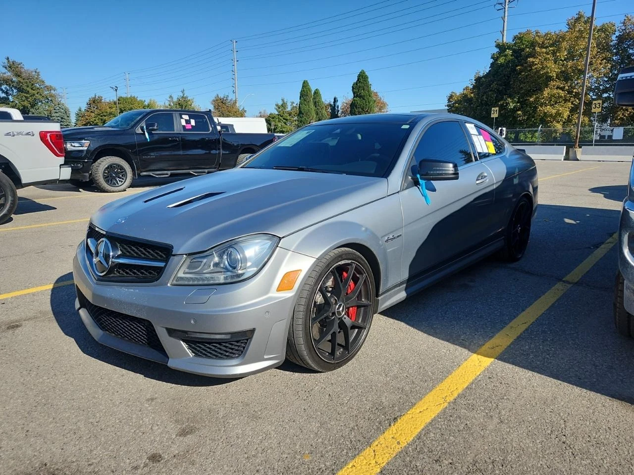 Mercedes-Benz C 63 AMG Coupe* RWD* Carbon* Alcantara* ЛИЗИНГ* , снимка 1