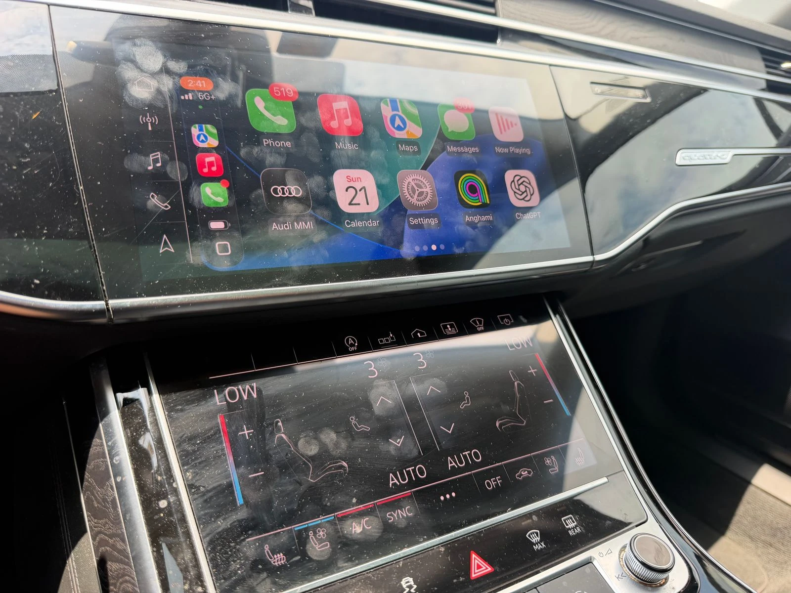 Audi A8 2020* 4.0T* МАСАЖ* ОБДУХ* 360* HUD* FULL MAXX, снимка 11 - Автомобили и джипове - 55611116