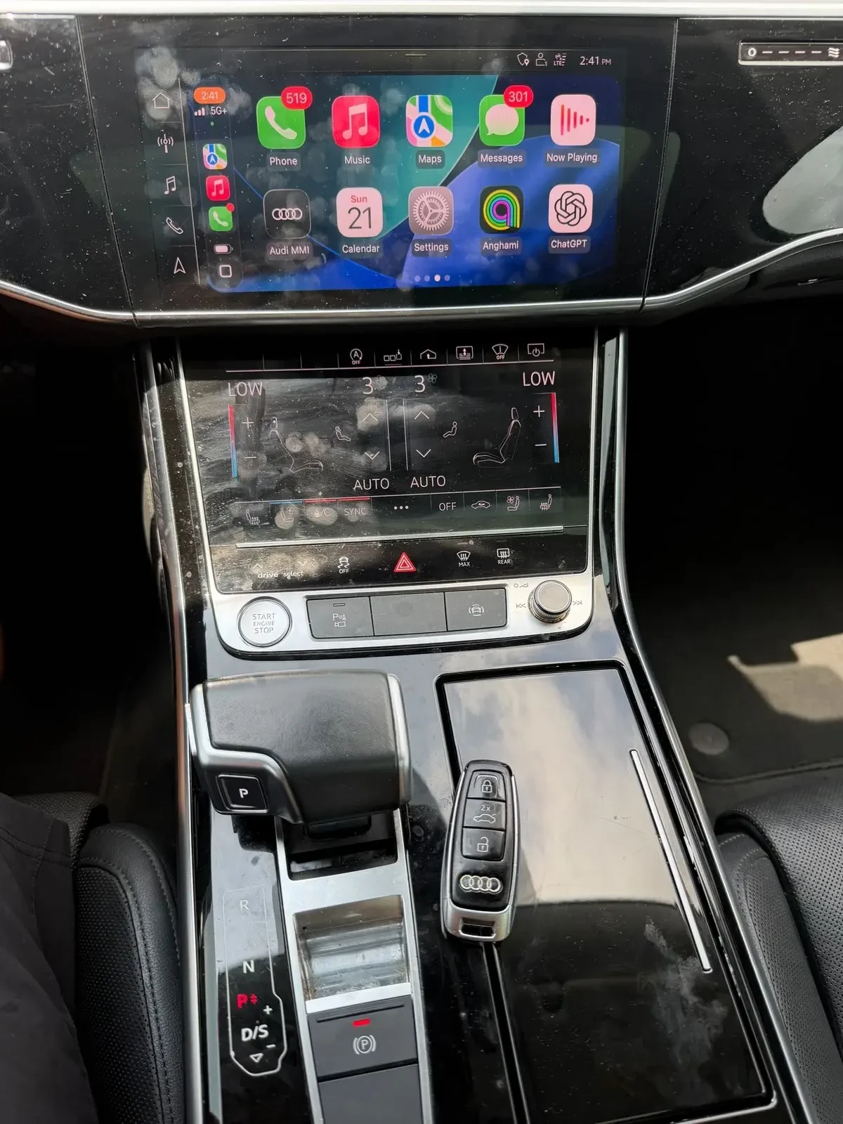 Audi A8 2020* 4.0T* МАСАЖ* ОБДУХ* 360* HUD* FULL MAXX, снимка 12 - Автомобили и джипове - 55611116