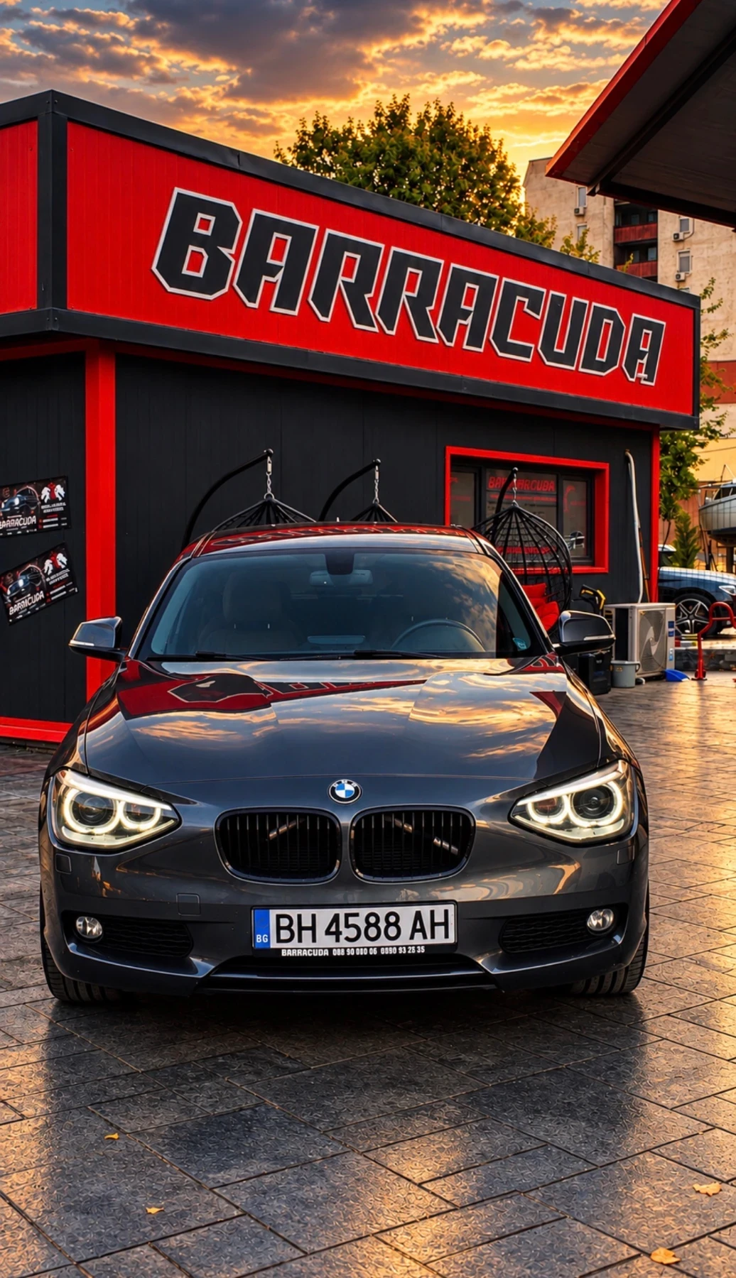 BMW 114 1.6d* SportLine* Ксенон* Парктроник* Пълна сервизн