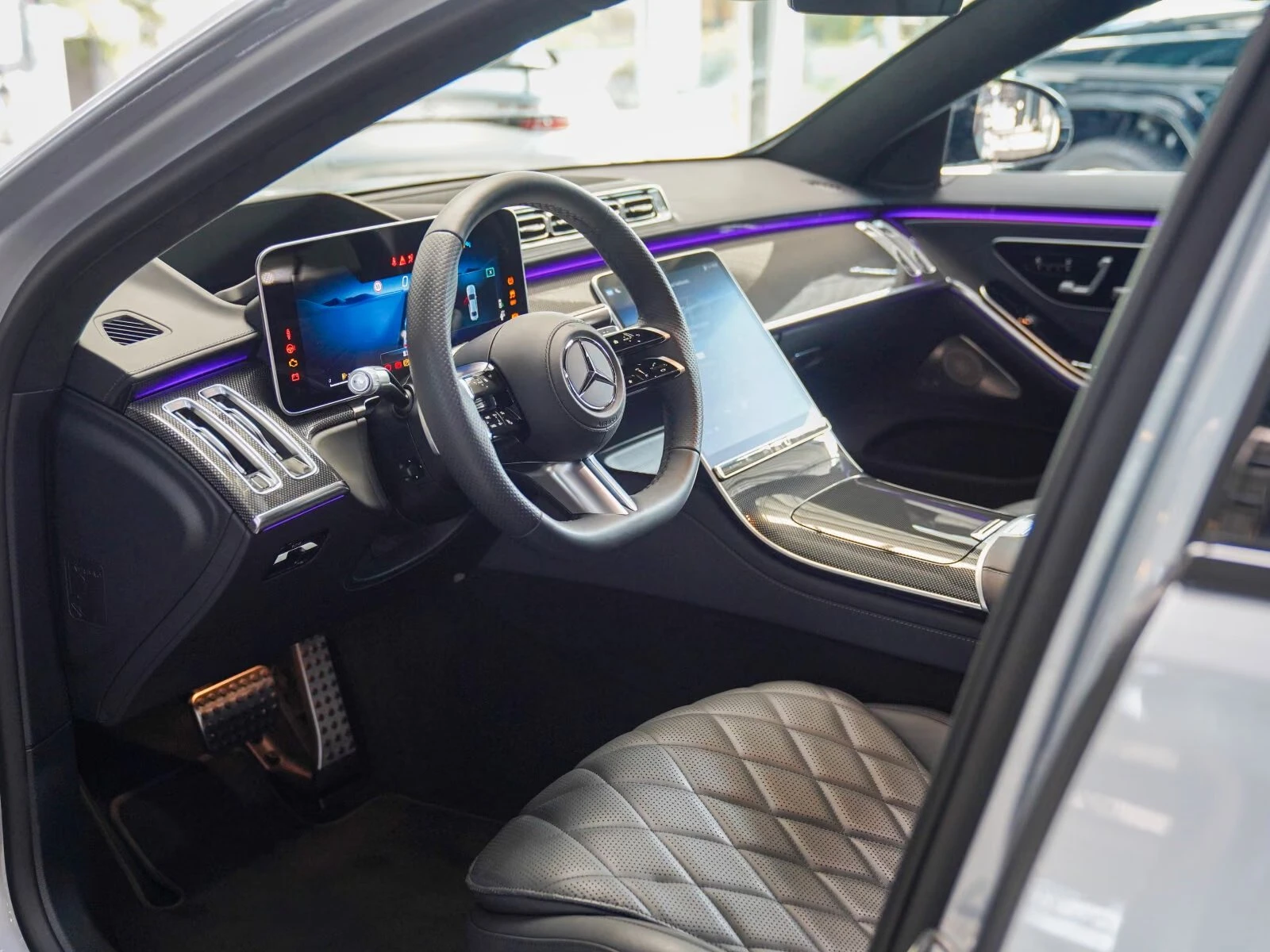 Mercedes-Benz S 450 d / LONG / AMG  / 4M / NIGHT / HUD / BURM / PANO / | Mobile.bg � ����������� 6